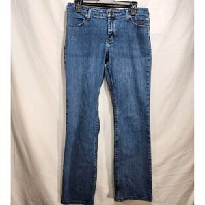 Harley Davidson Womens Size 6 Regular Dark‎ Wash Denim Blue Jeans